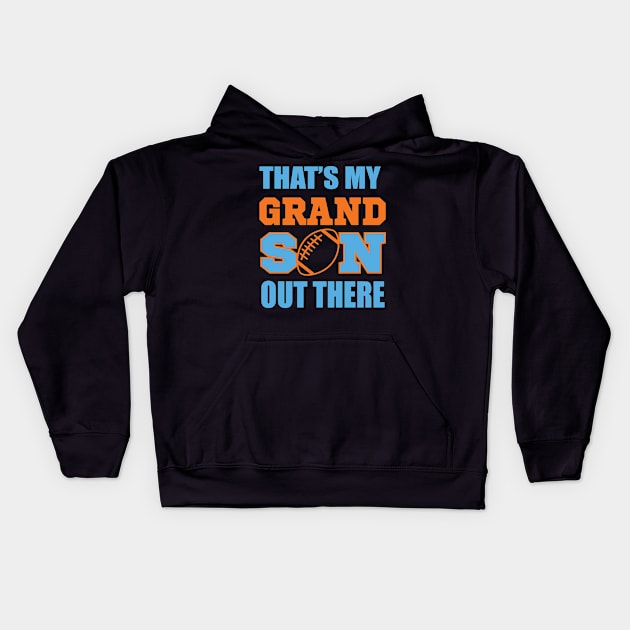 That’s my grandson out there Kids Hoodie by SAN ART STUDIO 